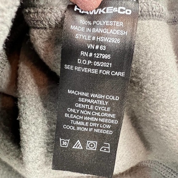 Hawke & Co Quarter Zip Polar Fleece Pullover Size Small NWT - Picture 3 of 5